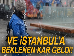 İstanbul'da beklenen kar yağışı başladı! | 27 Şubat
