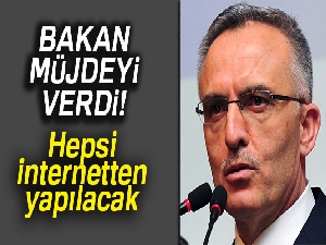 Bakan Ağbal: 'Bütün işlemleri interaktif vergi dairesi ortamına taşıyoruz'