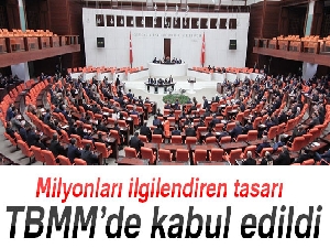 İcra ve İflas Kanunu Tasarısı TBMM'de kabul edildi