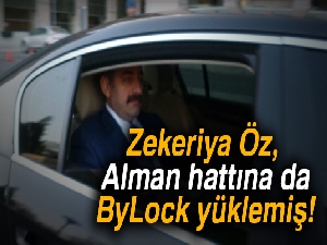 Zekeriya Öz, Alman hattına da ByLock yüklemiş