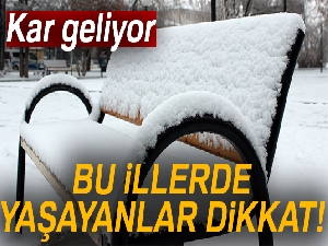 Bu illerde yaşayanlar dikkat! Kar geliyor... | 4 Mart 2018 hava durumu