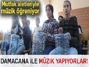 Damacana ile müzik yapıyorlar