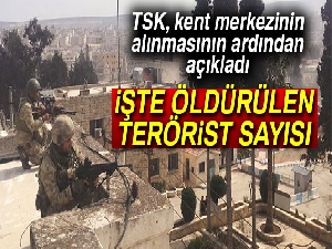TSK açıkladı! '3603 terörist etkisiz hale getirilmiştir'