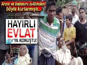 Hayırlı evlat İHA'ya konuştu!