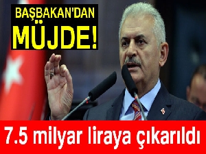 Başbakan Yıldırım'dan müjde! Nefes kredisi 7.5 milyar liraya çıkarıldı