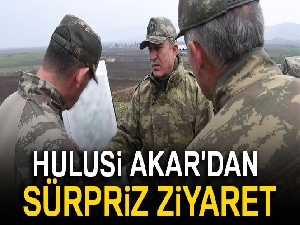 Hulusi Akar'dan sürpriz ziyaret