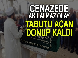 Boş tabutun cenaze namazını kıldılar...