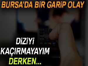 Sevdiği diziyi izlemek için rapor aldı, kapının önüne konuldu
