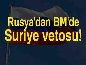 ABD'nin Suriye tasarısına BMGK'dan veto