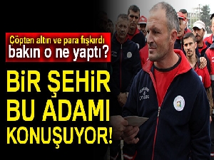 Bulduğu altın ve para dolu çantayı teslim etti, desteği kaptı!