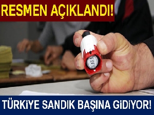 Erken seçim kararı Resmi Gazete'de yayımlandı