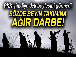 Terör örgütünün sözde beyin takımına ağır darbe...