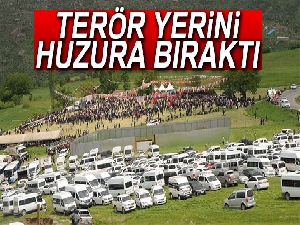Terör yerini huzura bıraktı