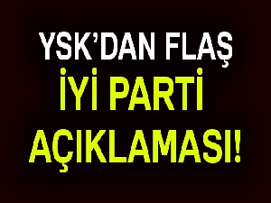 YSK seçime girebilecek partileri açıkladı