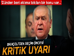 Bahçeli, 100 bin imzada 'FETÖ izi' ihtimaline dikkat çekti