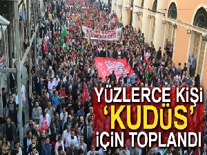 İstiklal Caddesi’nde ABD ve İsrail protestosu