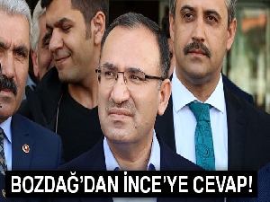 Başbakan Yardımcısı Bozdağ’dan Muharrem İnce’ye davet