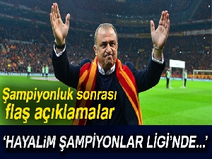 Fatih Terim: 'İzmir’de şampiyon olmak benim için anlamlıydı'