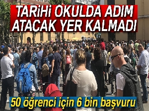 Galatasaray İlkokulu’na 50 öğrenci için 6 bin başvuru