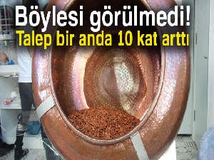 Badem şekerine talep 10 kat arttı