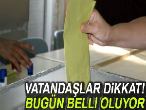Yurt içi seçmenlerin oy vereceği yer ve sandıklar belli oluyor