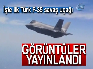 Türk F-35 uçağı ilk uçuşunu yaptı