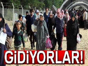 Suriyelilerin ülkelerine gidişlerinde yoğunluk yaşanıyor