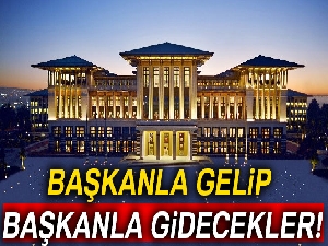 Başkanla gelip başkanla gidecekler