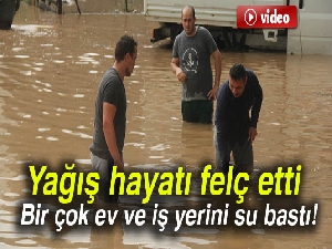 Sağanak yağış hayatı felç etti |Kocaeli haberleri