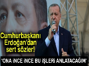 Cumhurbaşkanı Erdoğan: 'Ona ince ince bu işleri anlatacağım'