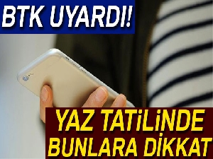BTK’dan yaz tatili için ebeveynlere önemli uyarılar