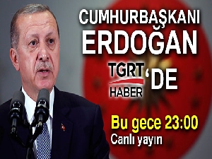 Cumhurbaşkanı Erdoğan TGRT Haber'de!