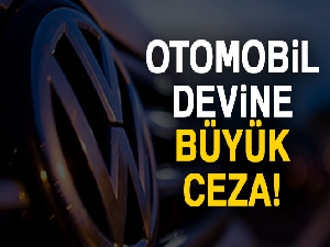 Volkswagen'e 1 milyar euro ceza