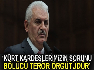 Başbakan Yıldırım: 'Kürt kardeşlerimizin sorunu bölücü terör örgütüdür'