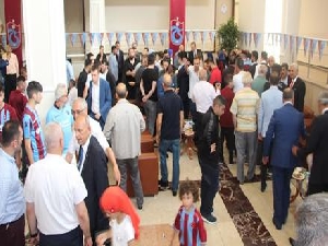 Trabzonspor'da bayramlaşma töreni düzenlendi