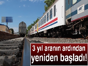 Van-Tebriz tren seferleri yeniden başladı