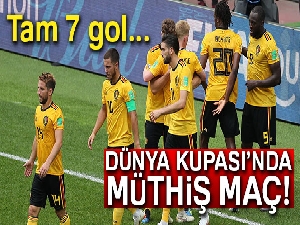 Dünya Kupası'nda müthiş maç