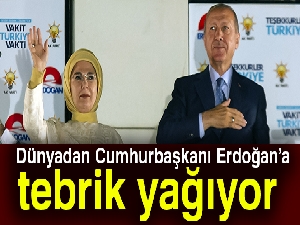 Dünyadan Cumhurbaşkanı Erdoğan’a seçim tebrikleri
