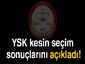24 Haziran seçimleri kesin sonuçları açıklandı