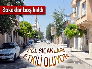 Çöl sıcakları sınırın sıfır noktasında etkili oluyor