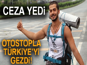 Otostopçu gence otobanda gezme cezası