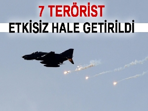 Hakkari'de 7 terörist etkisiz hale getirildi