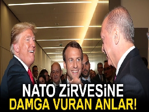 Cumhurbaşkanı Erdoğan’dan Macron ve Trump ile samimi sohbet