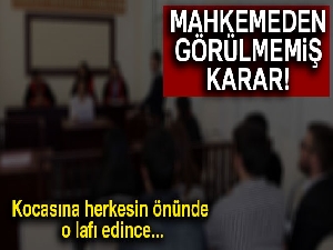 Kocasına 'kelloş' dedi tazminattan oldu