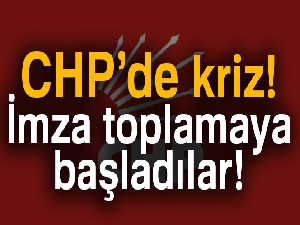 CHP’de kurultay için imza toplanmaya başladı