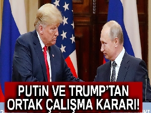 Trump ve Putin, Suriye’ye insani yardım için ortak çalışma kararı aldı