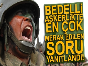 Bedelli askerlik teklifi Meclis'te!