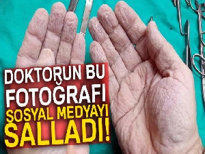 Cerrahın elleri sosyal medyayı salladı