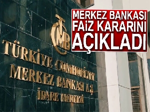 Merkez Bankası faizi sabit tuttu
