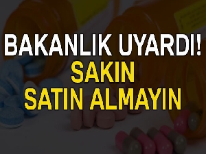 Sağlık Bakanlığından o ürüne ilişkin uyarı